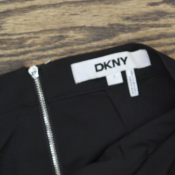 NWT DKNY Womens Organza Cargo Skirt Sheer P4BNUWEN Black 2 - Picture 9 of 9
